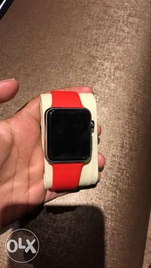 Apple Watch series 1 42mm Stainless Steel Product Red