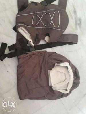 Baby Carrier - 3 months old (Colour: Brown) for