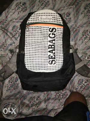 Black And White Seabags Backpack