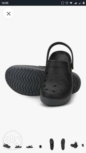 Bought the crocs recently. Selling it because
