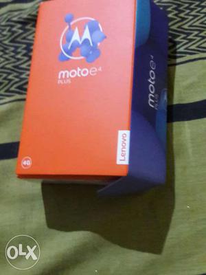Brand new Moto E4 plus with mah battery 3 Gb