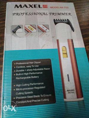 Brand new hair trimmer with all accessories