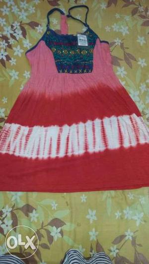 Colourful Top Party wear Brand - fushion Size - S