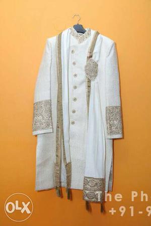 Design sherwani 3 months old only