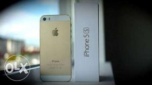 IPhone 5s gold 32GB with charger box bill in need