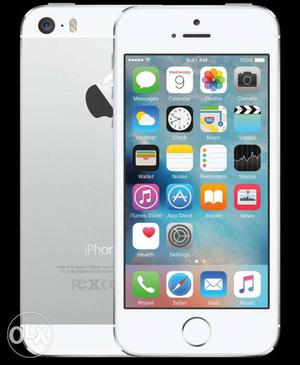 Iphone 5s (silver) 32 gb Updated  new