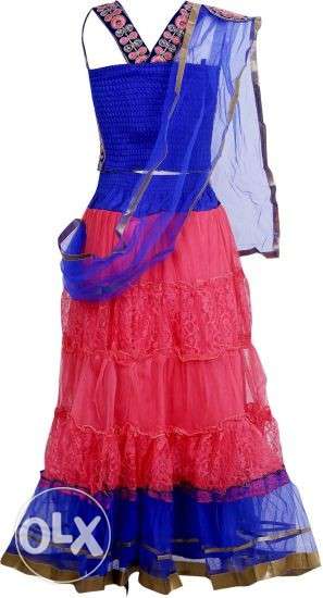 Kids lehenga size 24 new not used brought for 900
