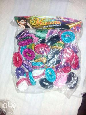 Mascom Scrunchies Set In Plastic Pack
