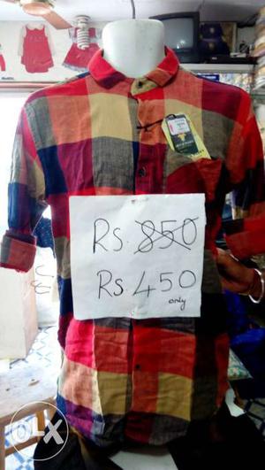 Mega deepavali offer Rs850 shirt now Rs. 450 only