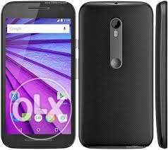 Motorola G 3 gen black just like new with all