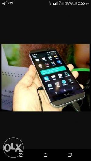 My new cell phone which was recently bought "htc