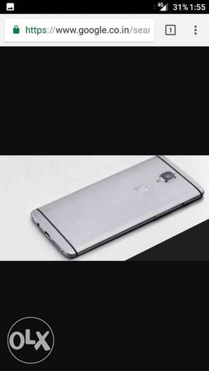 One plus 3, in excellent condition 6GB RAM,