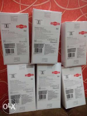 Redmi 4A & Redmi note 4 (3gb ram & 4gb ram) sealed pack for