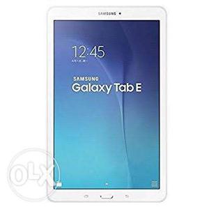 Samsung Tab E white 10 inch screen 8gb Android 3g