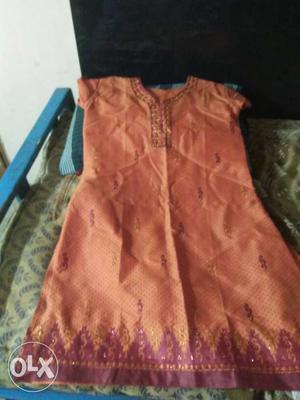 Silk dress XL size