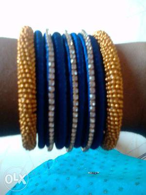 Silk thread bangles