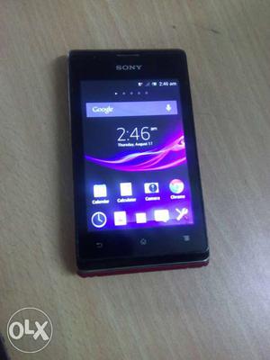 Sony c g mobile excellint condition.