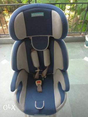 Toddler's Blue And Grey Car Seat
