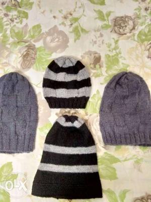 Trendy woolen handmade caps for boys 200 rs 1