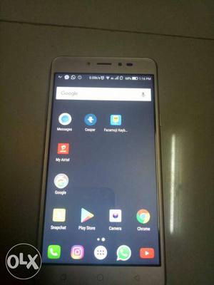 Very good condition coolpad note 5 scratch less without box