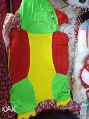 Yellow, Red And Green Turtle Changing Pads