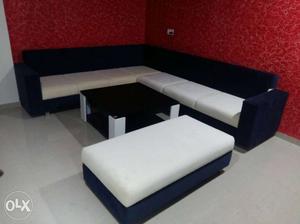 0 days use new brand 3+3+2 seating sofa set my own make...