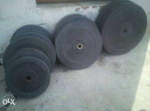 110 Kgs Gyms weight plates