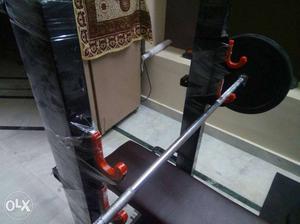A complete home gym With 2*4 inch pipe of the