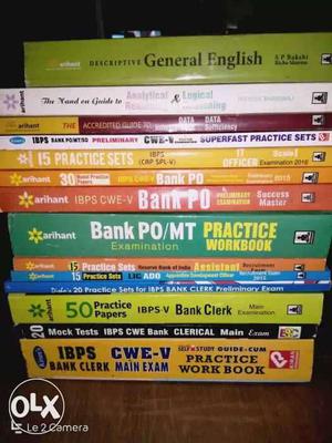 Bank PO and clerk examination books