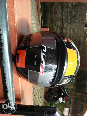 Black And Orange L52 Full Face Helmet
