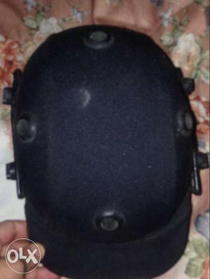 Black Baseball Helmet