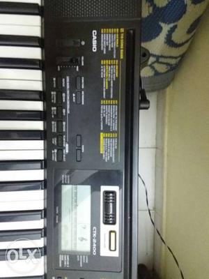 Black Casio Electric Piano