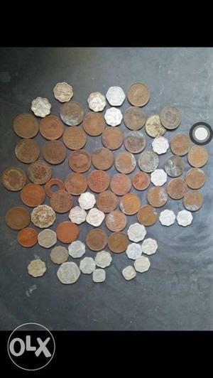 Bronze, Gold, And Copper Coin Lot
