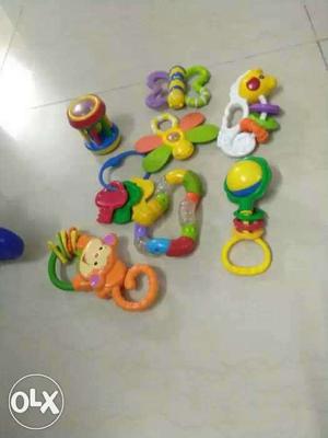 Different types of fisher price, all good brands
