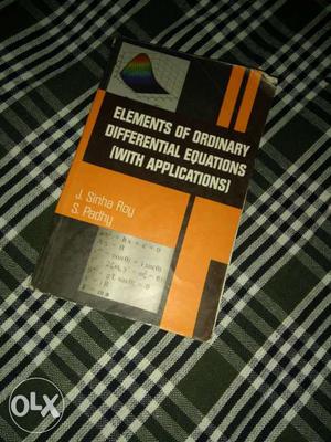 Elements Of Ordinary Differential Equations Book