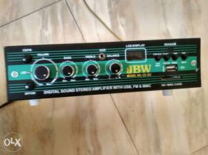 Green And Black JBW Audio Equalizer with remote