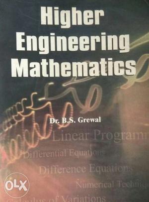 Higher Engineering Mathematics By Dr. BS Grewal Book