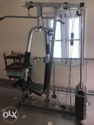 Home gym equipment with pulley. For chest, arms