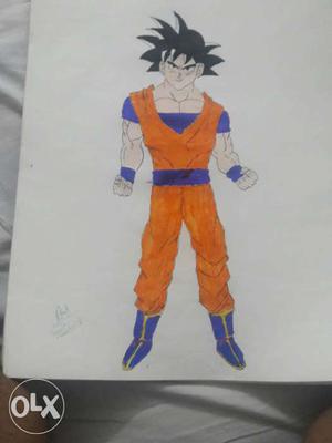 Illustration Of Son Goku