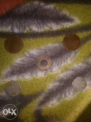 It is of ancient India coins in which Anna