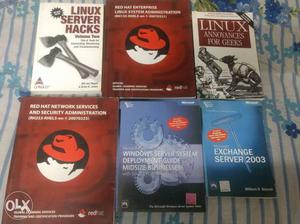 Linux & Microsoft OS Books, Valuable collection