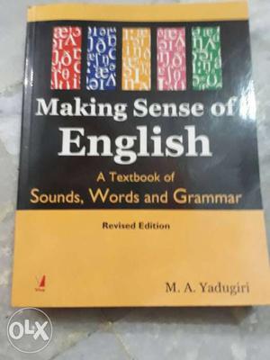 Making Sense Of English Textbook M.A. Yadugiri