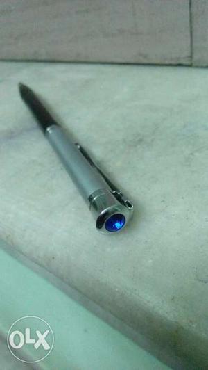 New and real Pierre Cardin pen with stone top.