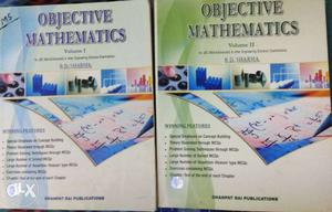 Objective Mathematics Rd Sharma Volume I and II