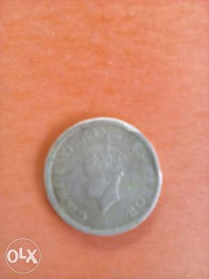 One rupee coin  year