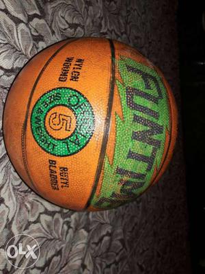 Orange And Green Basketball
