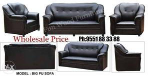 PU Sofa Set - its brand new - offer price