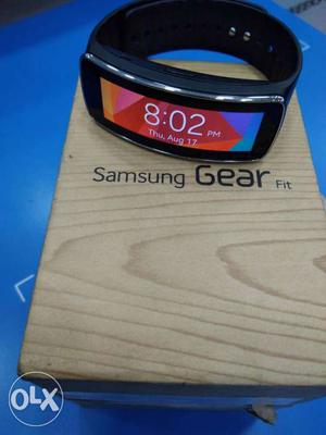 Samsung Gear Fit Charcoal Black Smart Watch