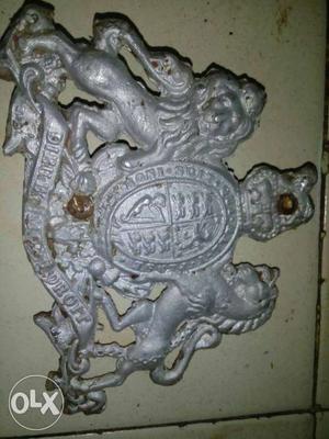 Silver Lion Emblem