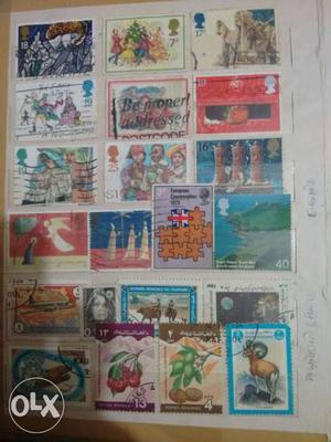 Stamps of different countries